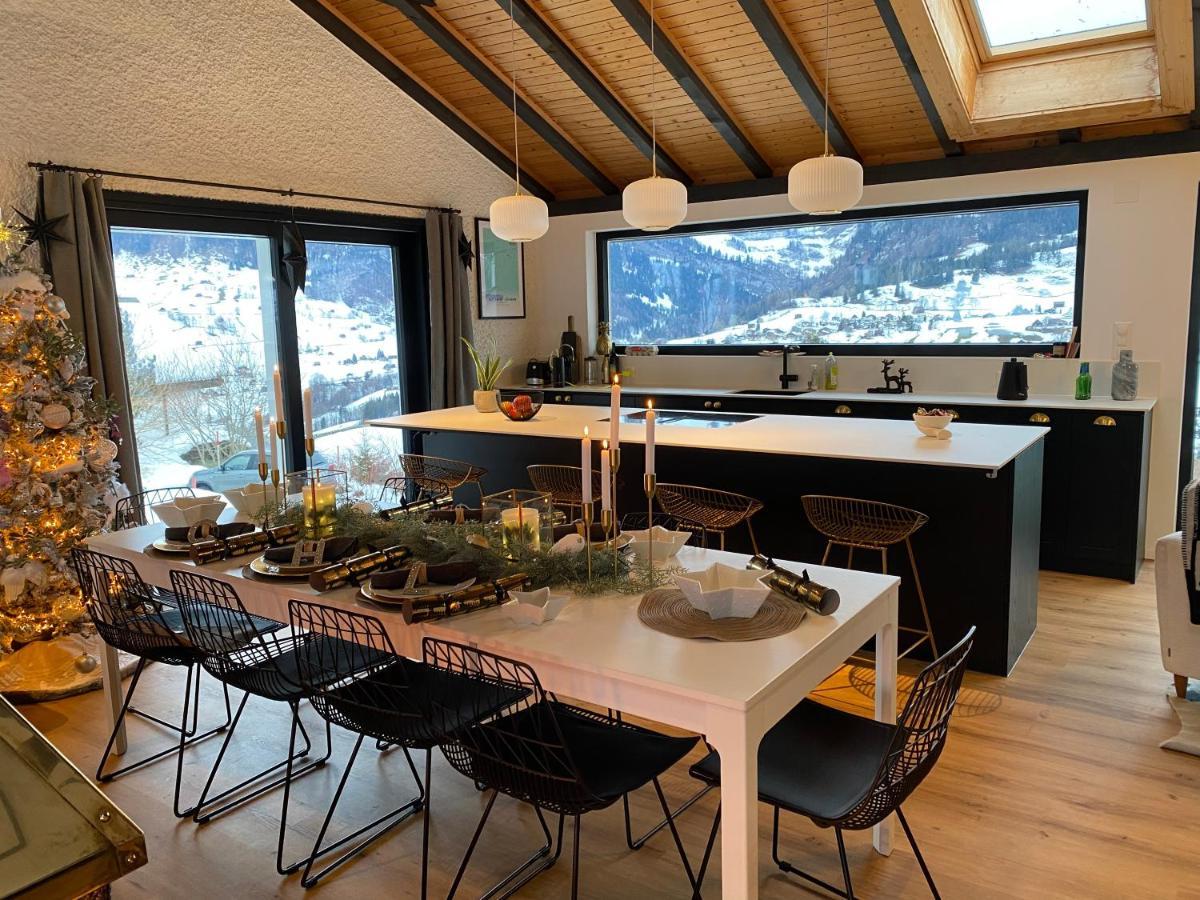 Beautiful Chalet On The Piste In Swiss Alps Alt St. Johann Exteriör bild